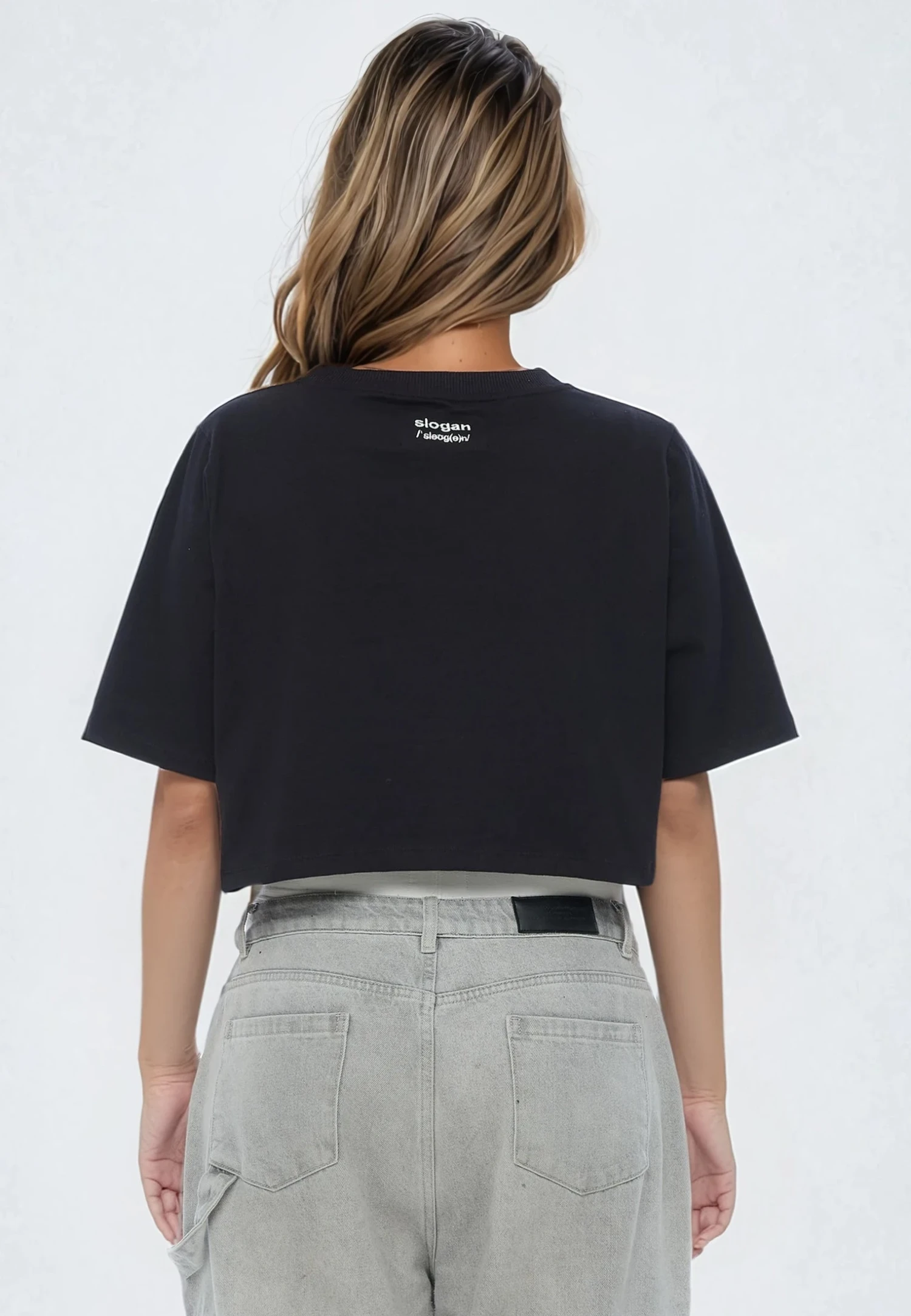 HOLY SHIT CROP TOP BLACK 6 HOLY SHIT CROP TOP BLACK - Image 6