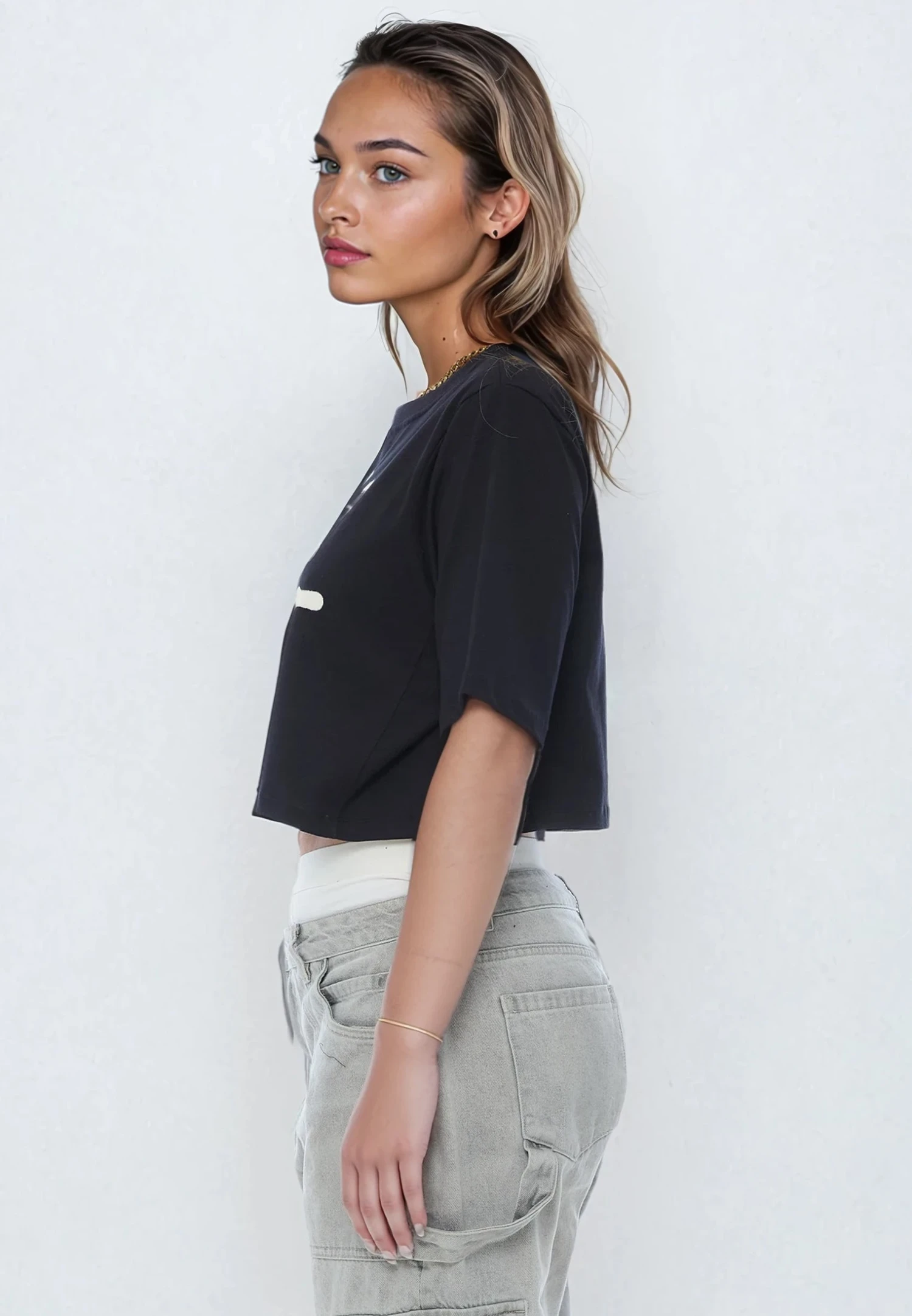 HOLY SHIT CROP TOP BLACK 8 HOLY SHIT CROP TOP BLACK - Image 8