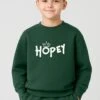 Kids HOPEY BOYS OVERSIZED SWEAT GREEN