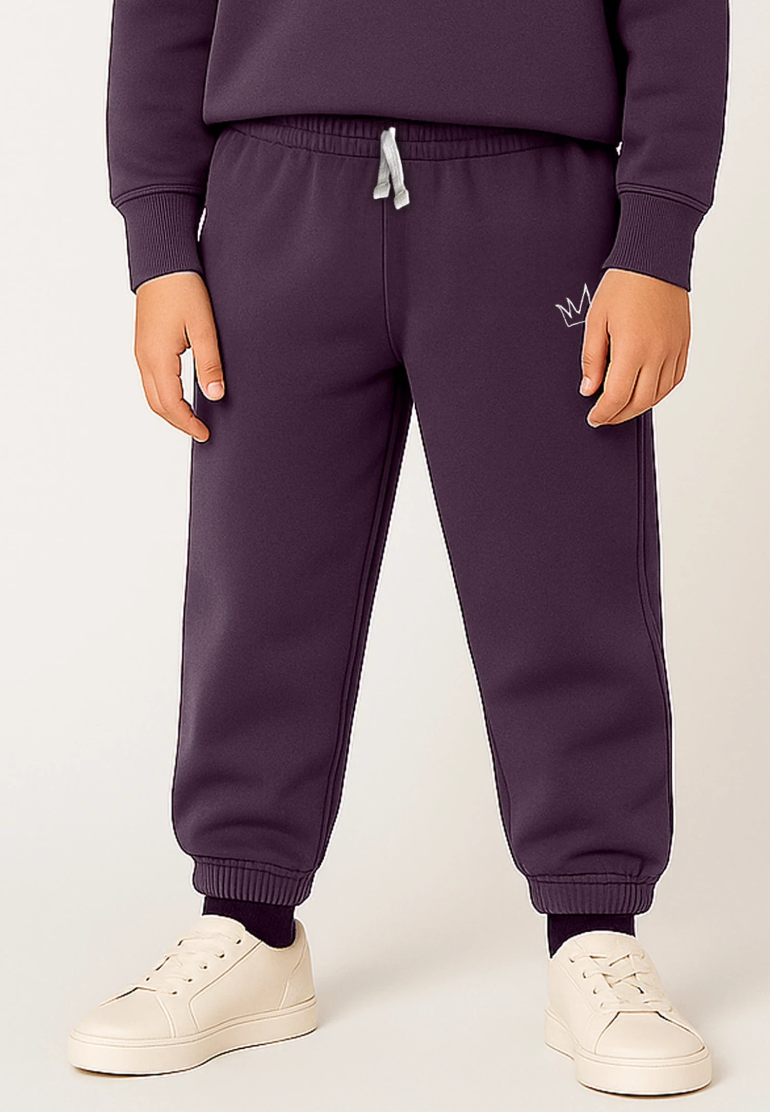 Kids HOPEY BOYS DARTED SWEAT PANTS MAUVE 1 Kids HOPEY BOYS DARTED SWEAT PANTS MAUVE