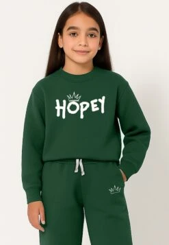 Kids HOPEY GIRLS OVERSIZED SWEATSHIRT GREEN -Religion Clothing HPW01 HPP01 21
