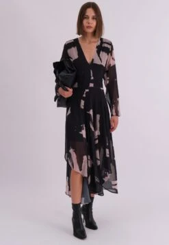 INFINITY MIDI DRESS FACADE -Religion Clothing INFINITYDRESSFACADE1