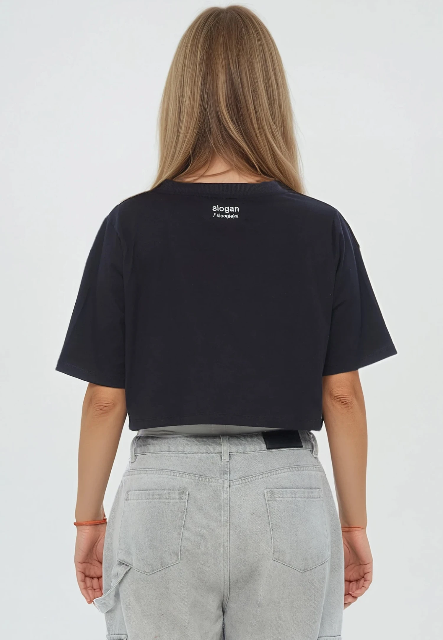 JESUS LOVES YOU CROP TOP BLACK 7 JESUS LOVES YOU CROP TOP BLACK - Image 7