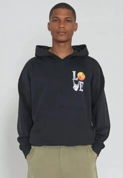SUMMER LOVE HOODIE BLACK 10 SUMMER LOVE HOODIE BLACK -Religion Clothing LOVEHOODYBLACK1