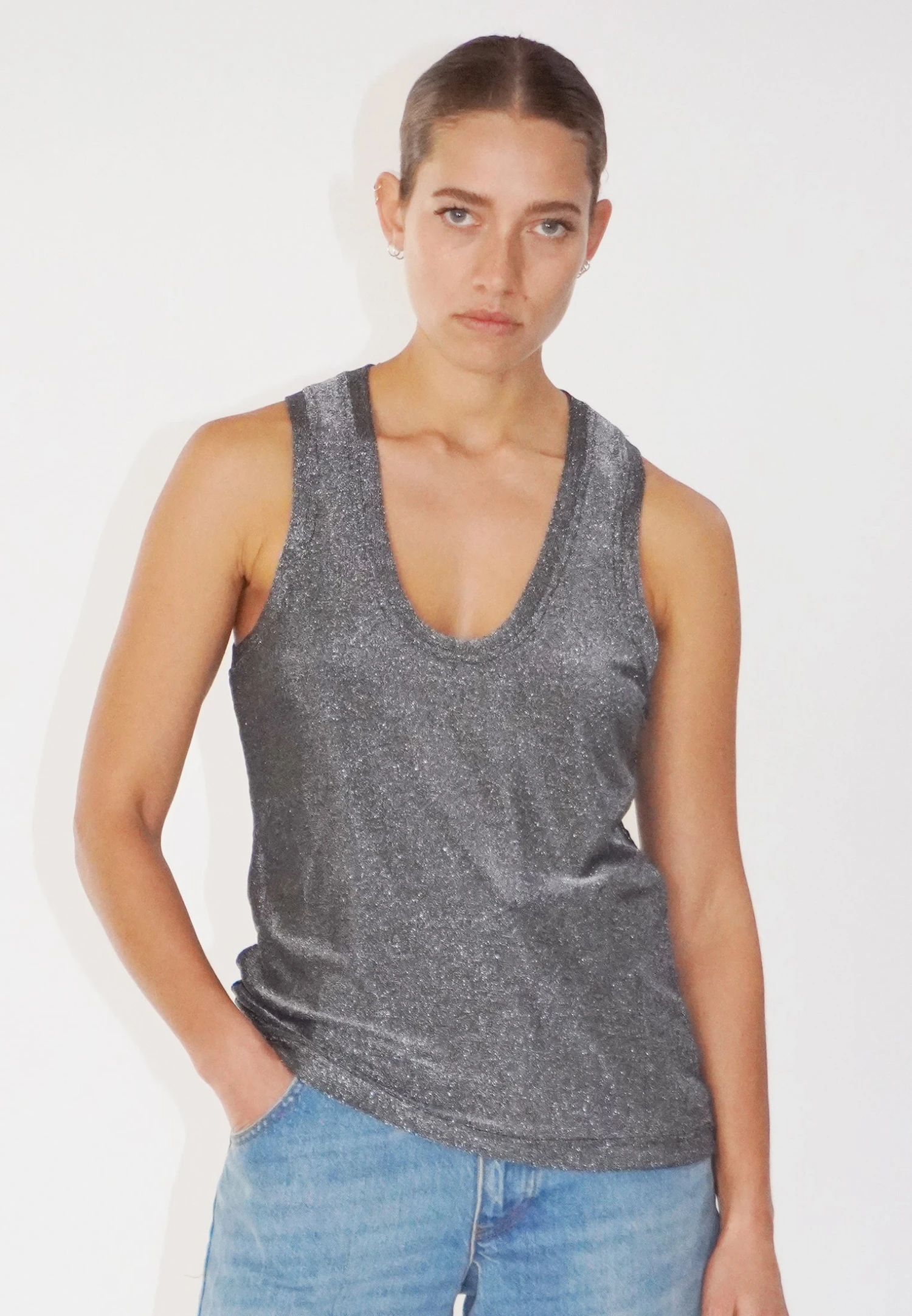 TANZANITE VEST GUN METAL 3 TANZANITE VEST GUN METAL - Image 3