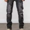 VICIOUS JEANS RIPPER BLACK