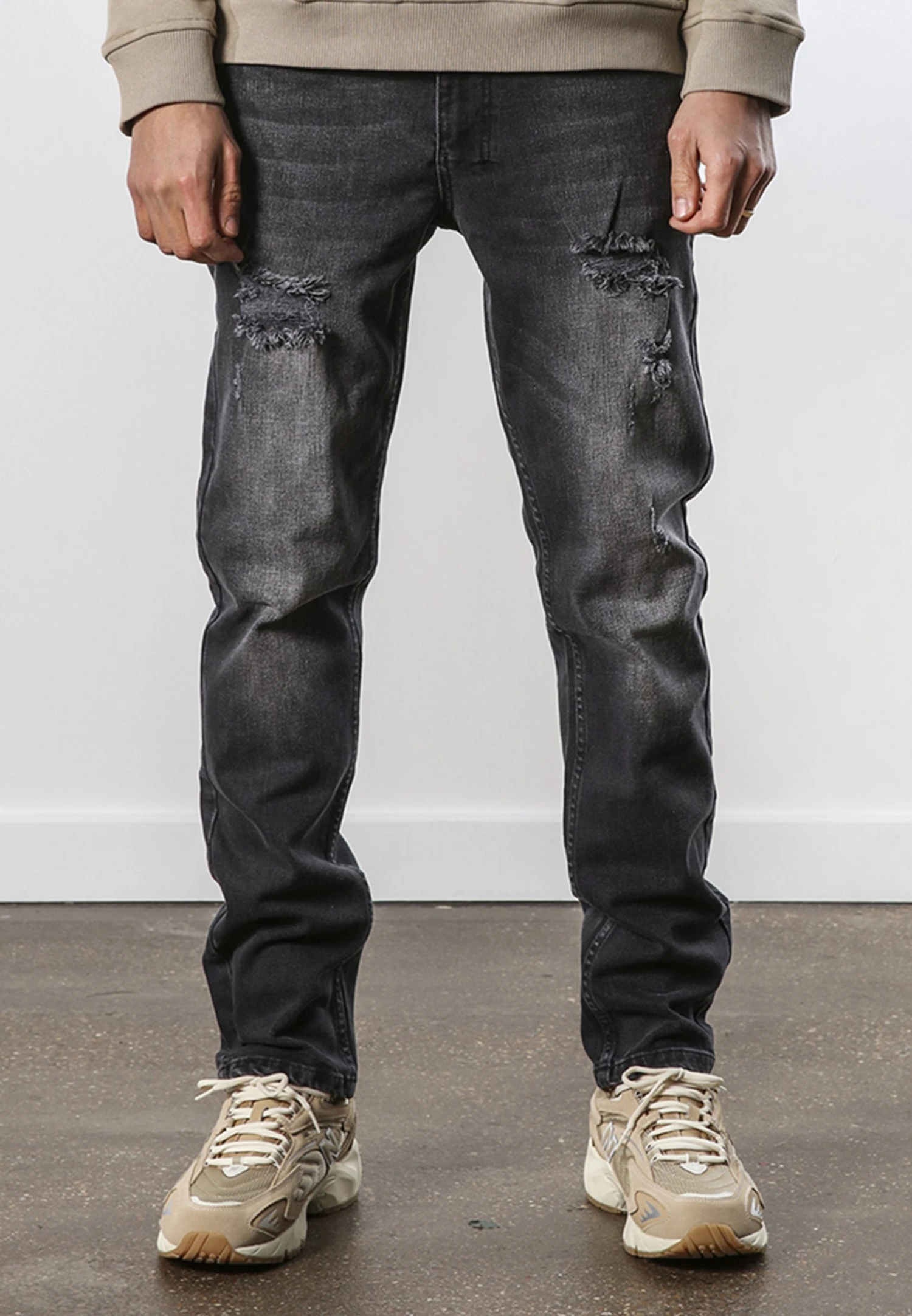 VICIOUS JEANS RIPPER BLACK 1 VICIOUS JEANS RIPPER BLACK