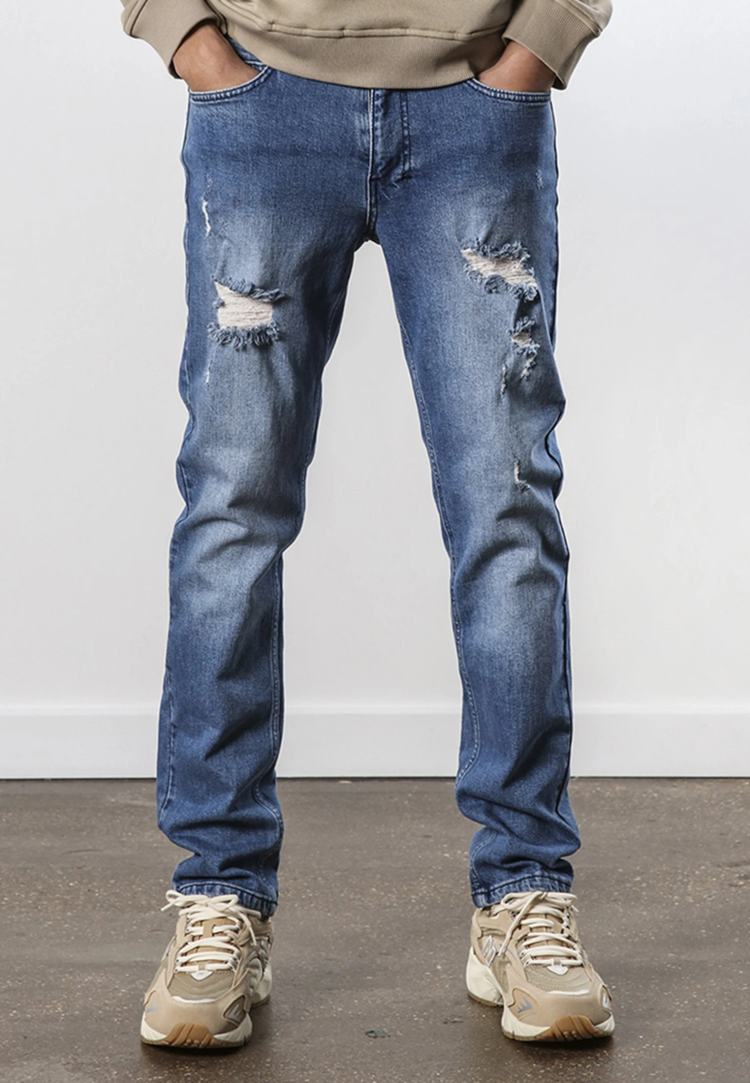 VICIOUS JEANS RIPPER BLUE 1 VICIOUS JEANS RIPPER BLUE