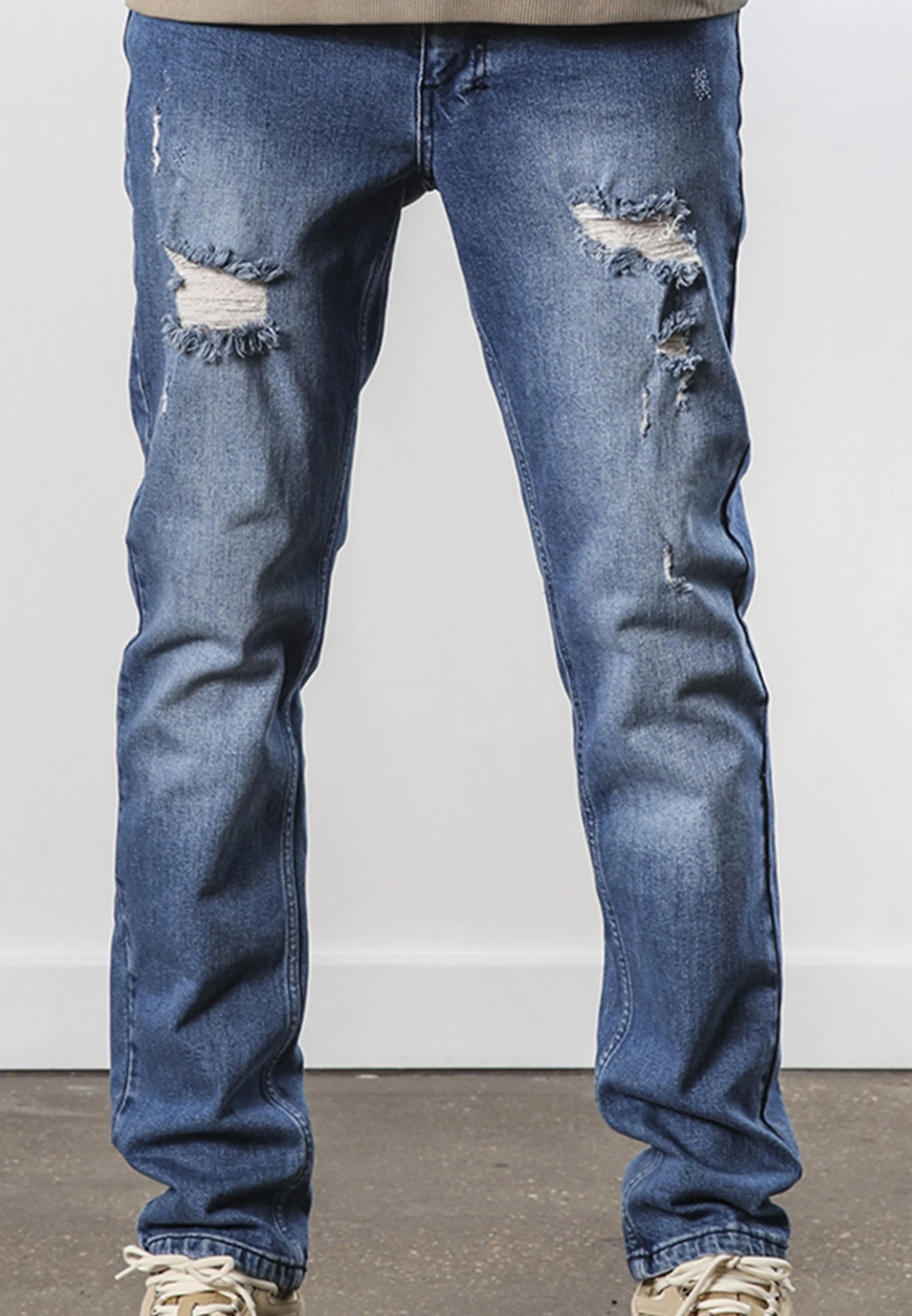 VICIOUS JEANS RIPPER BLUE 5 VICIOUS JEANS RIPPER BLUE - Image 5