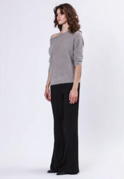 NATURAL JUMPER STONE 9 NATURAL JUMPER STONE -Religion Clothing NATURAL JUMPER LIGHT GREY 3