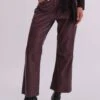 NEBULA TROUSERS OXBLOOD