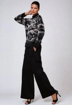 PRECIOUS JUMPER BLACK & STONE -Religion Clothing PRECIOUSJUMPER4