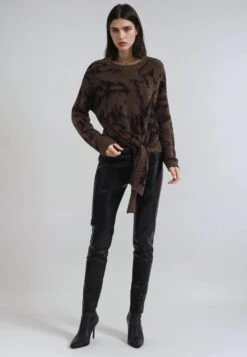 REVERSE JUMPER KHAKI & BLACK -Religion Clothing REVERSEJUMPERKHAKI2