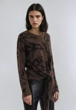 REVERSE JUMPER KHAKI & BLACK