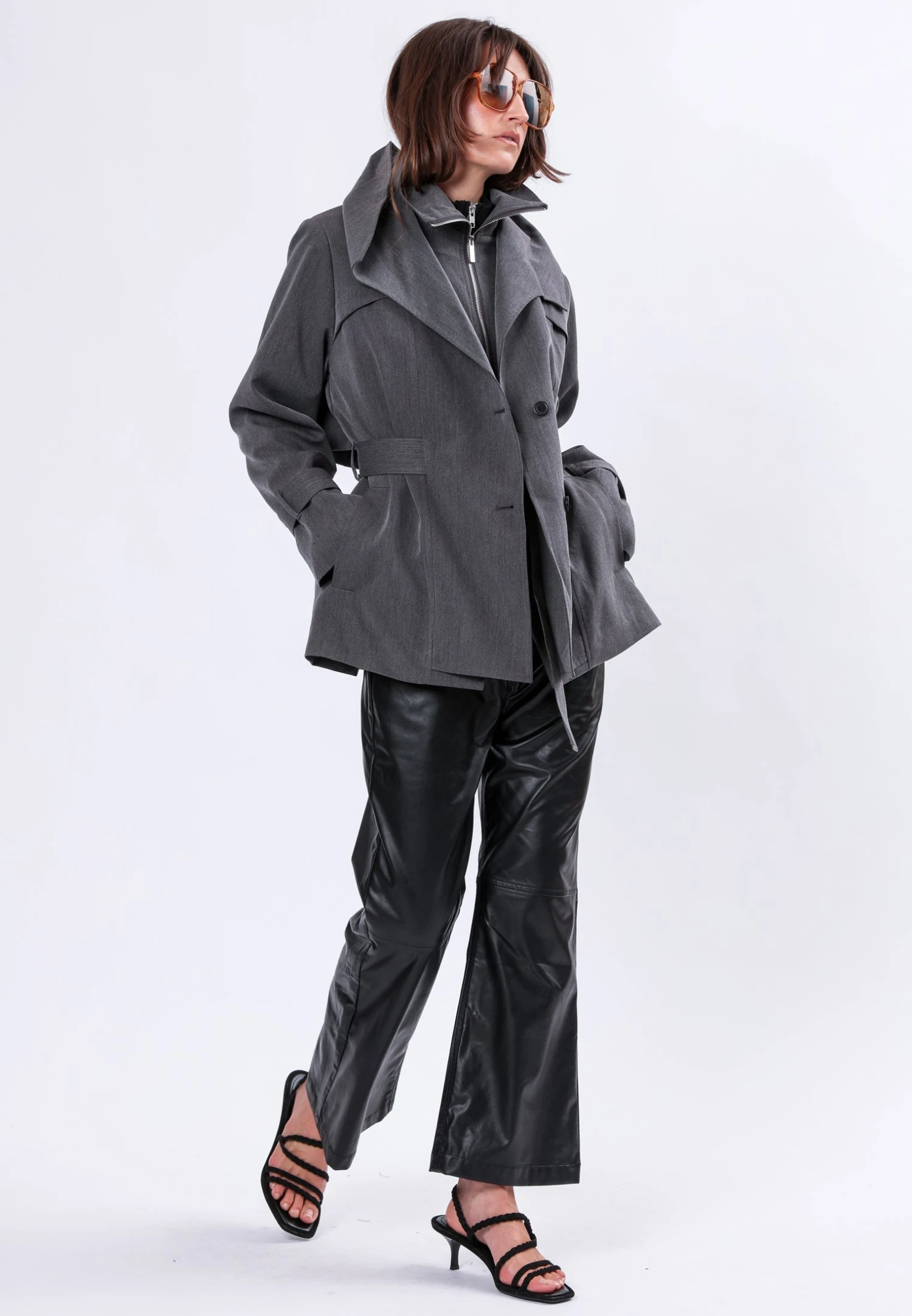 RHODIUM TRENCHCOAT CHARCOAL 5 RHODIUM TRENCHCOAT CHARCOAL - Image 5