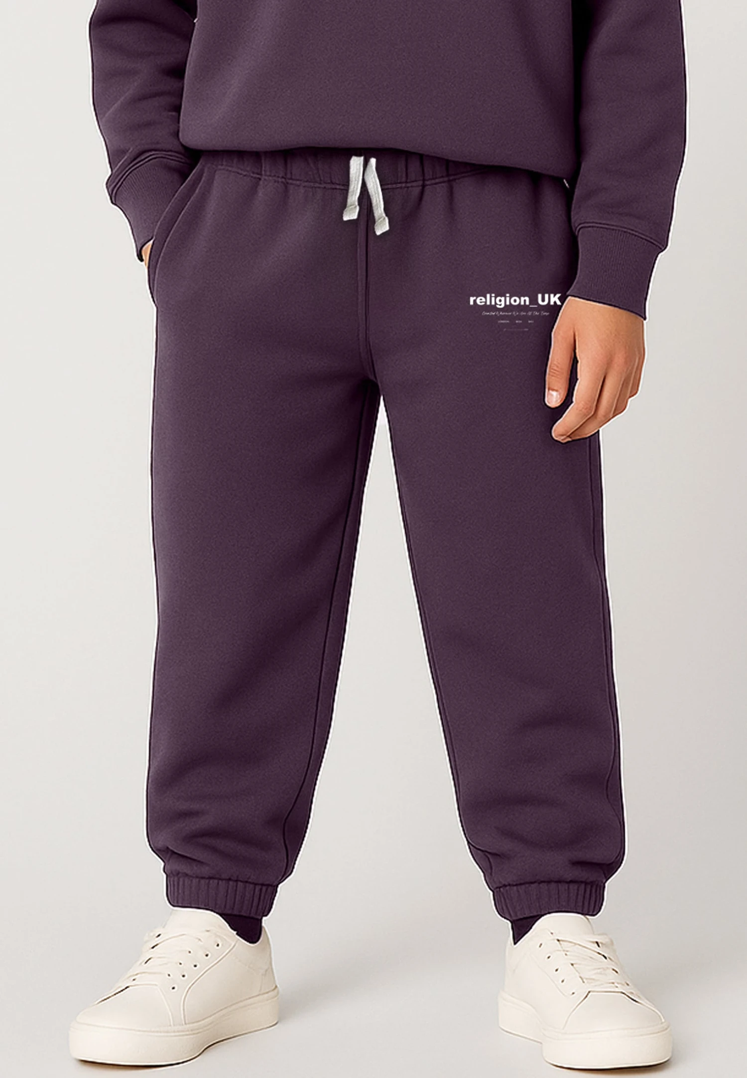 Kids RELIGION BOYS LOGO SWEATPANTS MAUVE 1 Kids RELIGION BOYS LOGO SWEATPANTS MAUVE