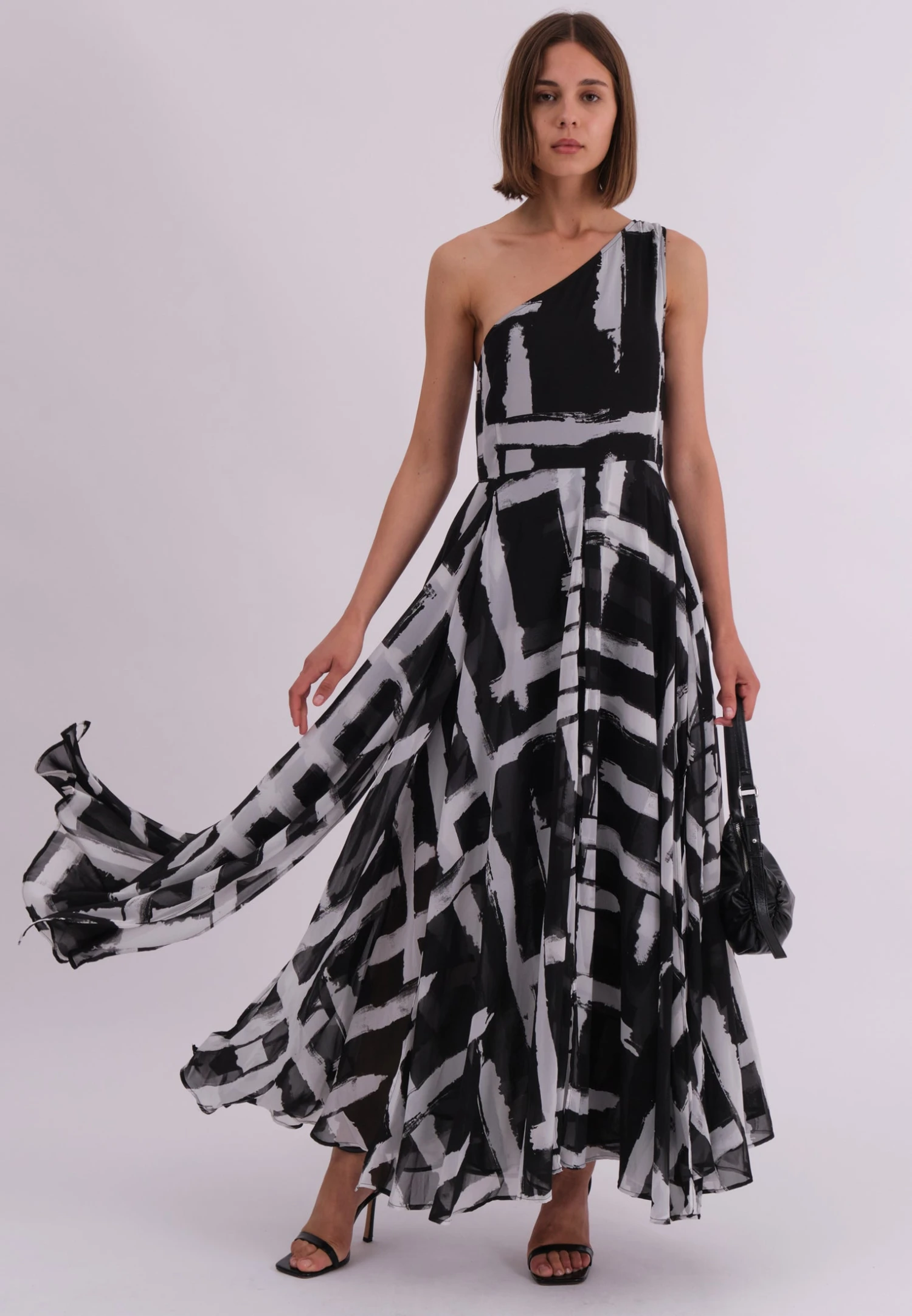 SIGNATURE MAXI DRESS SELVAGE BLACK 2 SIGNATURE MAXI DRESS SELVAGE BLACK - Image 2