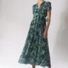SOLSTICE MAXI DRESS PRIME GREEN