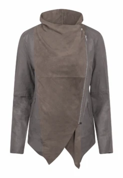 PUBLICISED LEATHER JACKET TAUPE 7 PUBLICISED LEATHER JACKET TAUPE -Religion Clothing TAUPE4