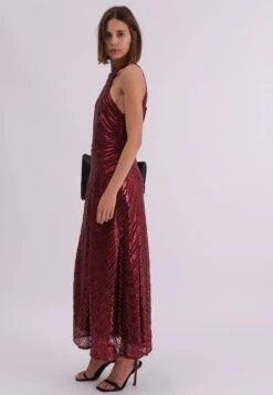 TOUCH DRESS BURGUNDY 11 TOUCH DRESS BURGUNDY -Religion Clothing TOUCHDRESSRED3