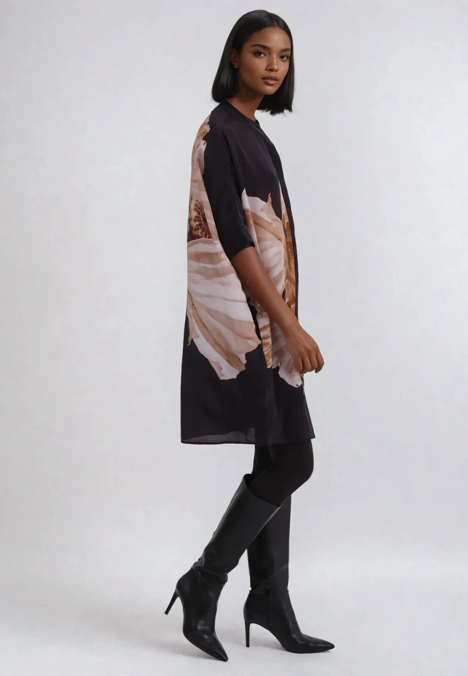 TWIST TUNIC CHARM SEPIA 4 TWIST TUNIC CHARM SEPIA - Image 4