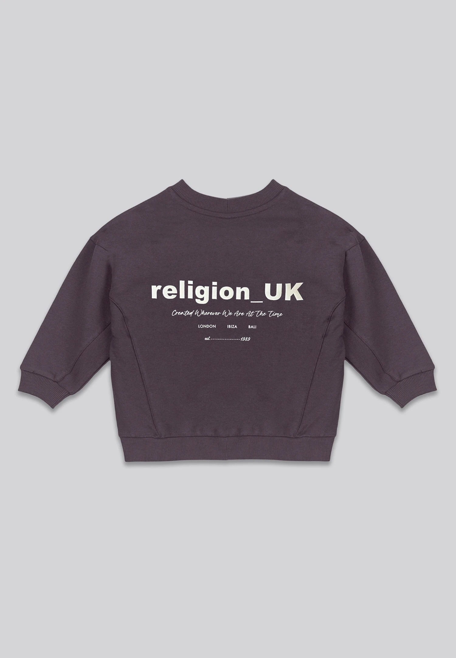 Kids RELIGION GIRLS OVERSIZED SWEATSHIRT MAUVE 4 Kids RELIGION GIRLS OVERSIZED SWEATSHIRT MAUVE - Image 4
