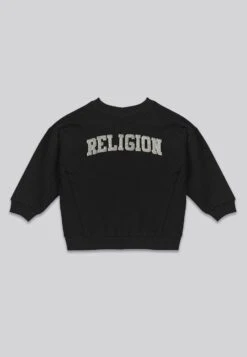Kids RELIGION GIRLS APPLIQUÉ OVERSIZED SWEATSHIRT BLACK -Religion Clothing Untitled 1 0001s 0010 0 0013 Layer 29