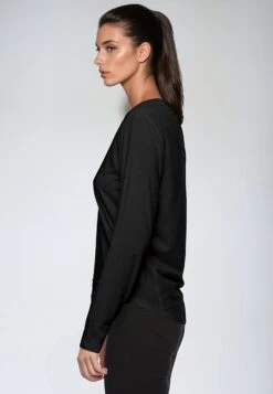 CROSS BOTANICAL LONG SLEEVE TOP BLACK -Religion Clothing Untitled 1 0006 Layer 8