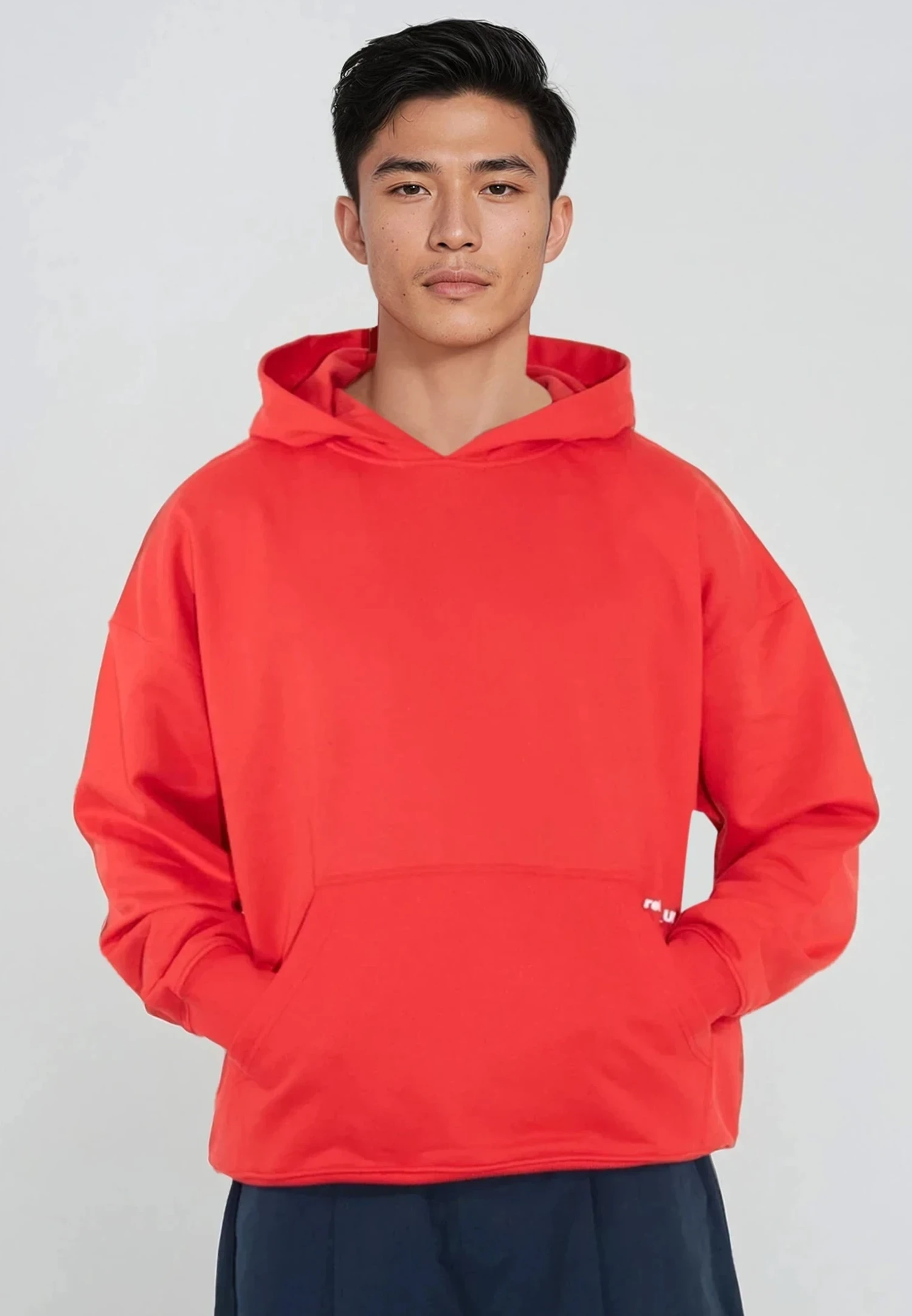 RELIGION UK RELAXED HOODIE BRIGHT RED 5 RELIGION UK RELAXED HOODIE BRIGHT RED - Image 5