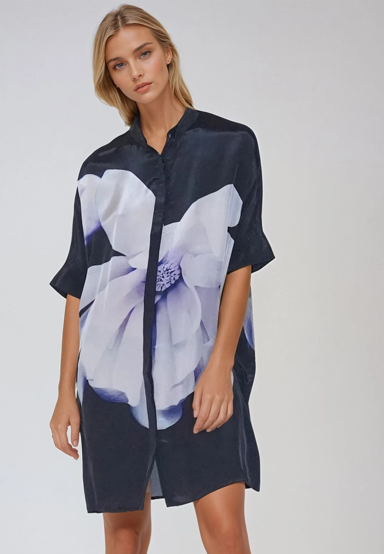 FRAME TUNIC PRISTINE LILAC 1 FRAME TUNIC PRISTINE LILAC