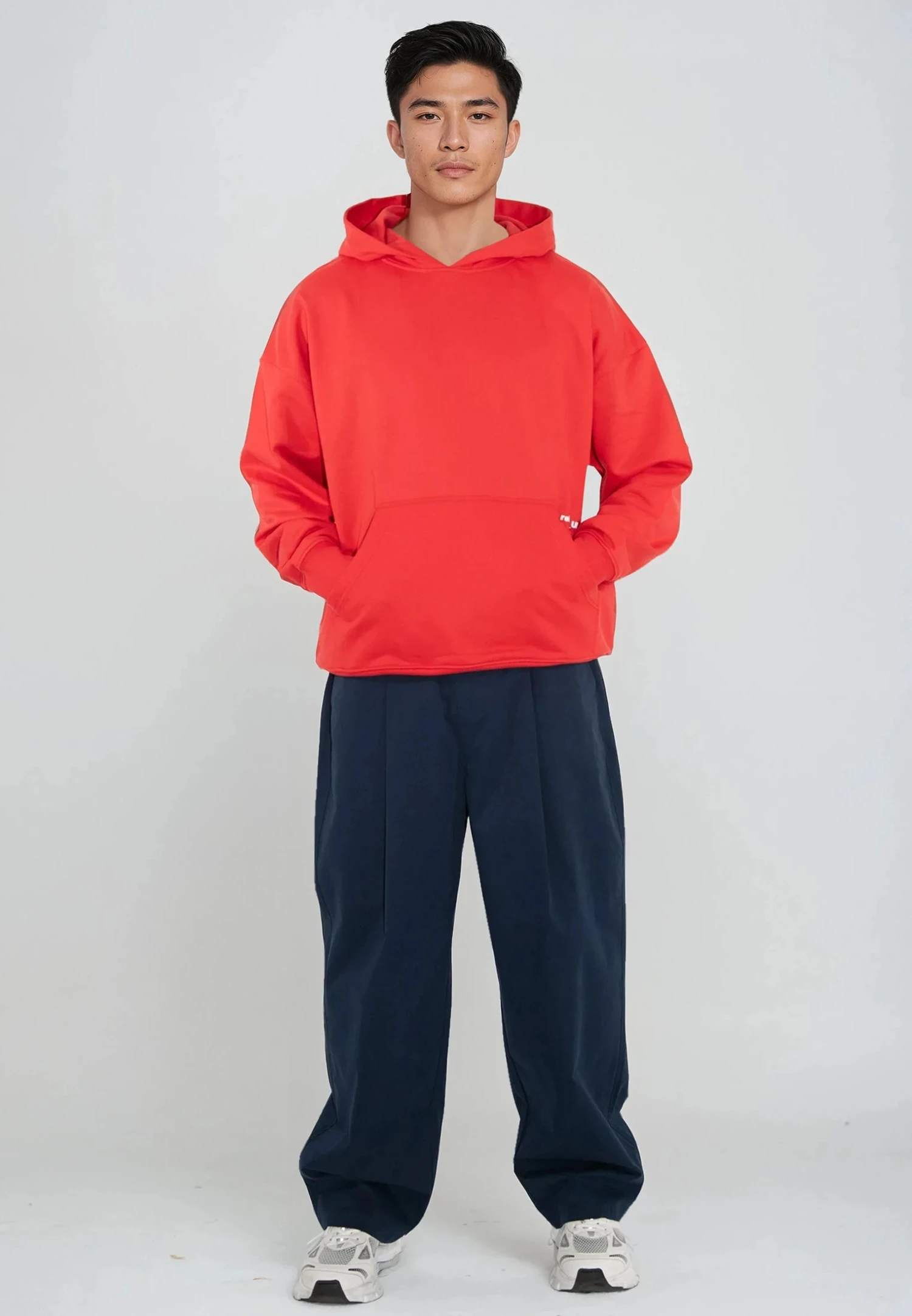 RELIGION UK RELAXED HOODIE BRIGHT RED 4 RELIGION UK RELAXED HOODIE BRIGHT RED - Image 4