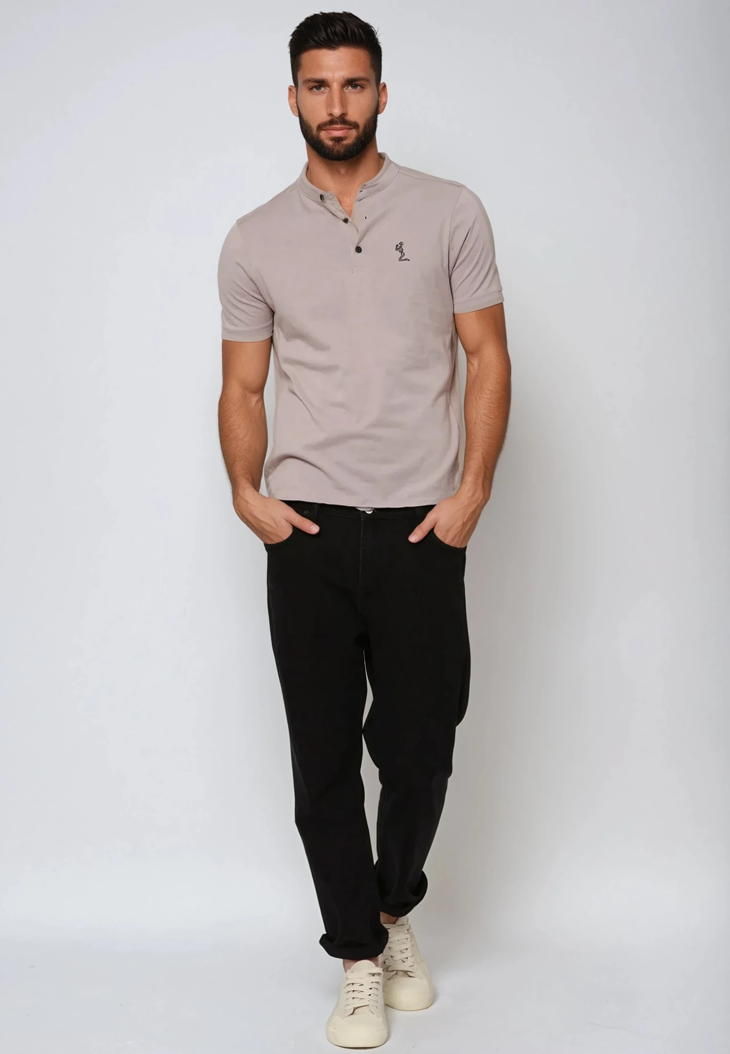 ESSENTIAL ORSON ASHES OF ROSES POLO SHIRT 2 ESSENTIAL ORSON ASHES OF ROSES POLO SHIRT - Image 2