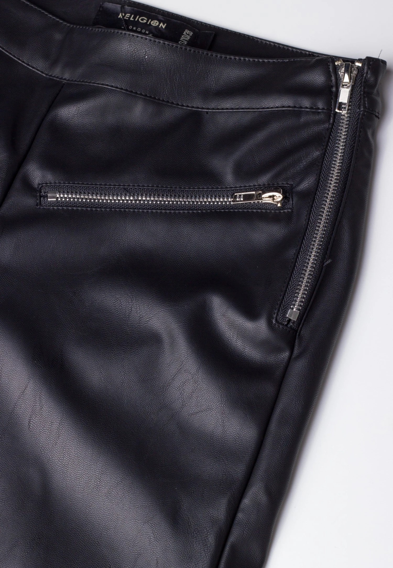 STEEL LEATHER LOOK LEGGINGS 9 STEEL LEATHER LOOK LEGGINGS - Image 9