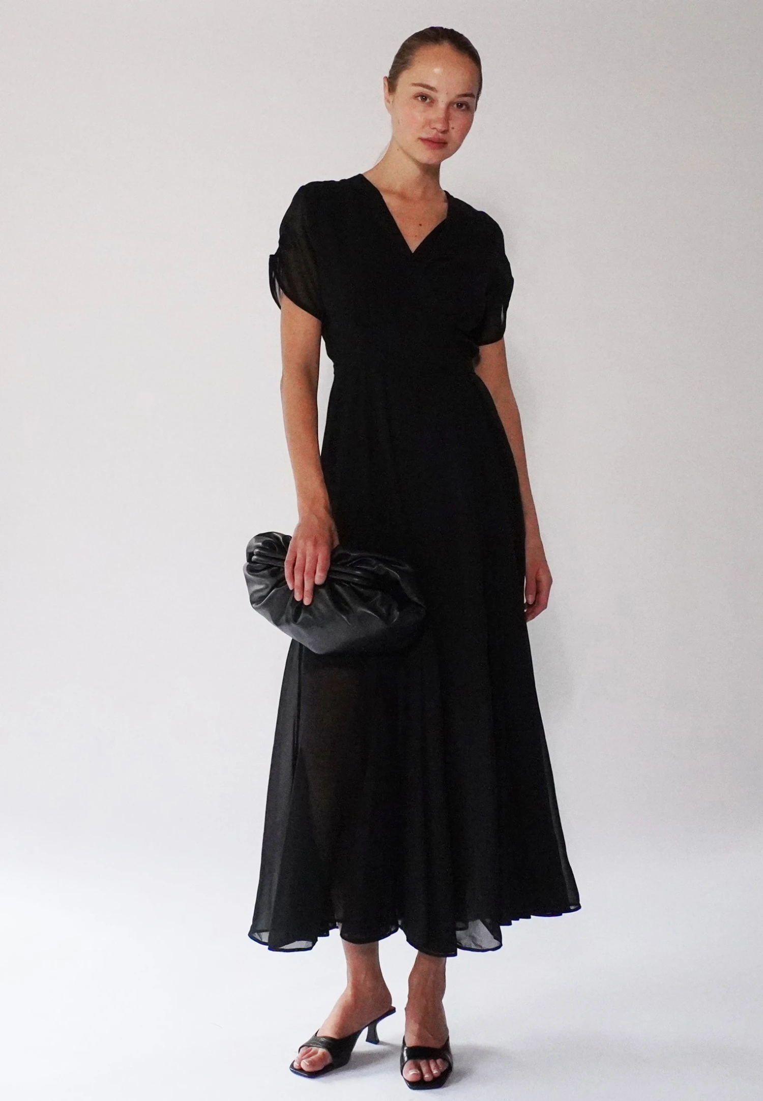 SOLSTICE MAXI DRESS BLACK 1 SOLSTICE MAXI DRESS BLACK