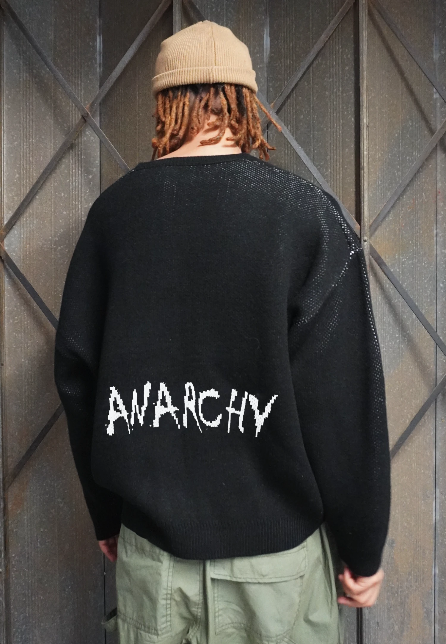 ANARCHY KNIT BLACK 1 ANARCHY KNIT BLACK